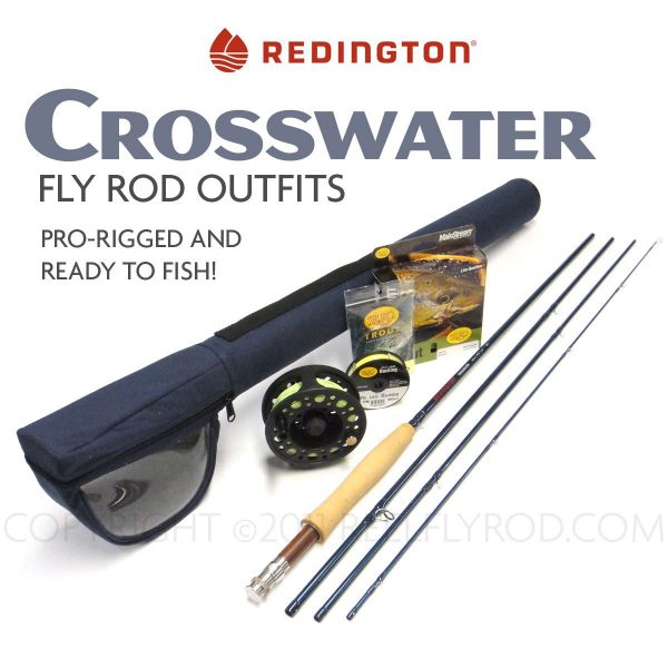 Redington Crosswater Complete Fly Rod and Reel Outfits - Image 2