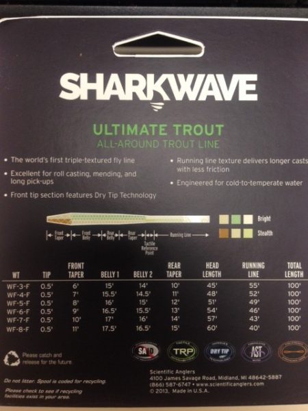 Scientific Anglers SharkWave Ultimate_Trout