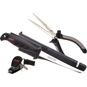 Rapala Combo Pack 6 Pliers Falcon Fillet Knife Clipper Sheath
