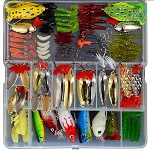 Bluenet 129pcs Fishing Lure Set