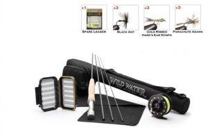 Wild Water Fly Fishing Complete 3.4 7' Rod Starter Package