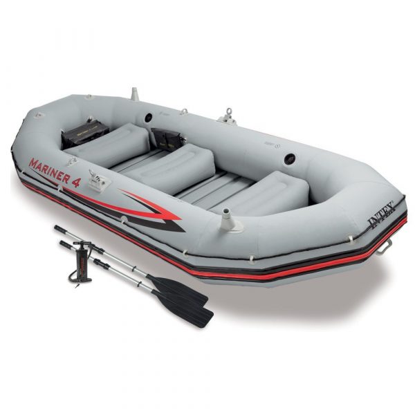 Intex Mariner 4 Boat Set with Aluminum Oars