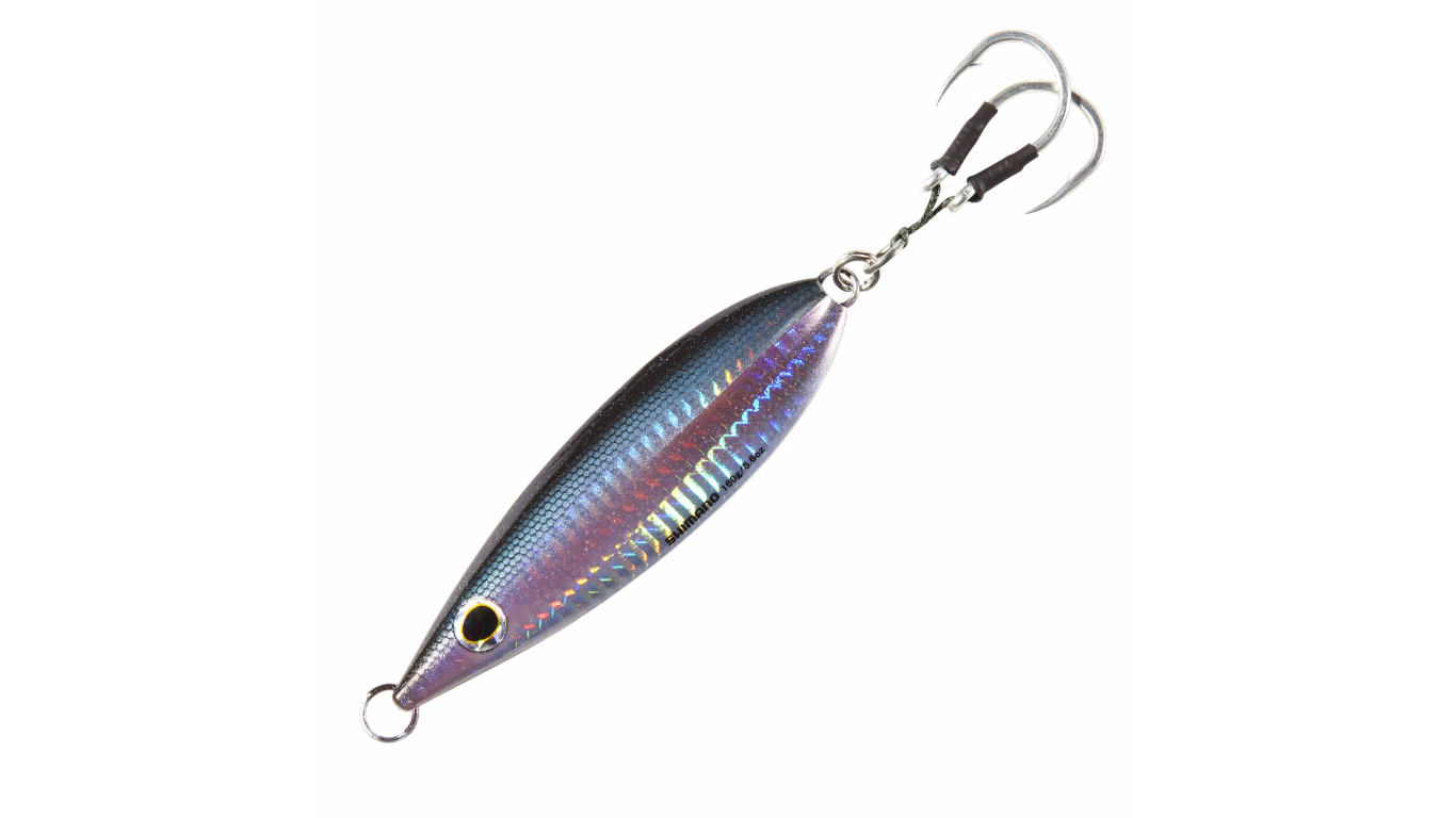 thumbnail image 2 of Shimano Butterfly Flat-Fall Jigs - Assorted Sizes/Colors (Brand New) 2 of 6