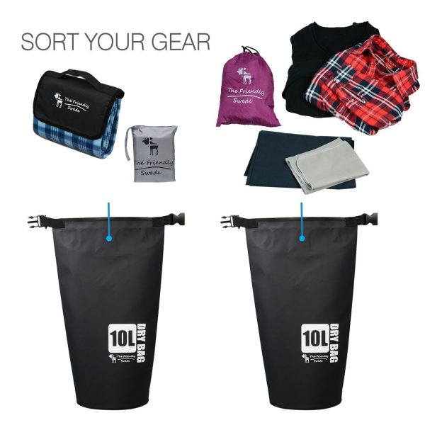 2 Pack The Friendly Swede Compact and Lightweight Dry Bag - Image 5