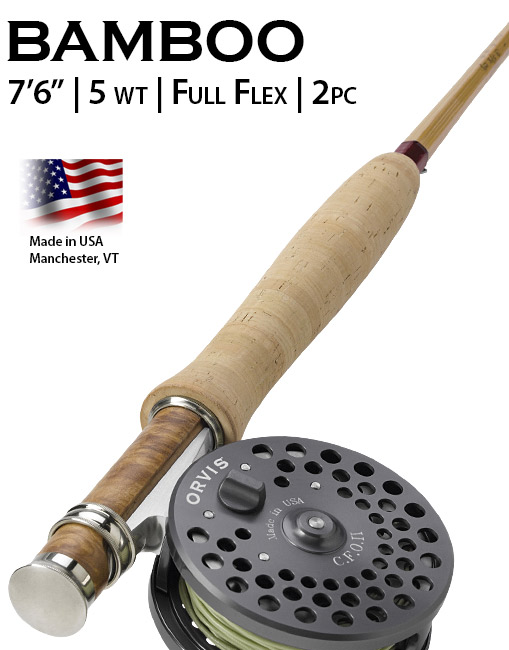 Orvis Adirondack Full-flex Bamboo Fly Rod – fishingnew