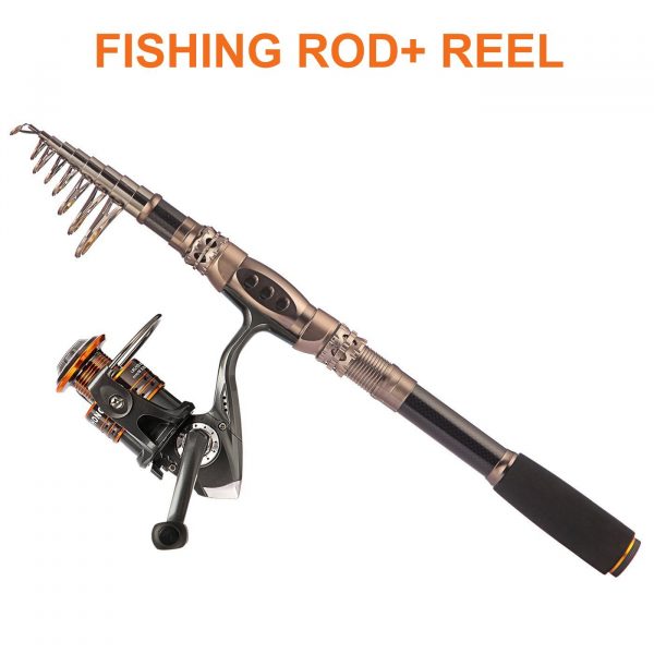 PLUSINNO Spin Spinning Rod and Reel_Combos