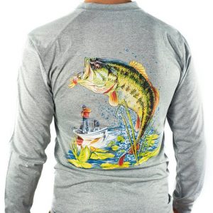 All-American Fishing Performance Dri Fit UPF Fishing Shirt