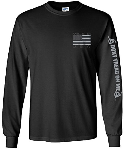 Made USA Flag Subdued Banner Longsleeve Shirt
