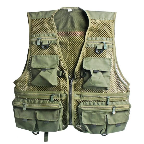 Sougayilang Breathable Mesh Fishing Vests fishingnew