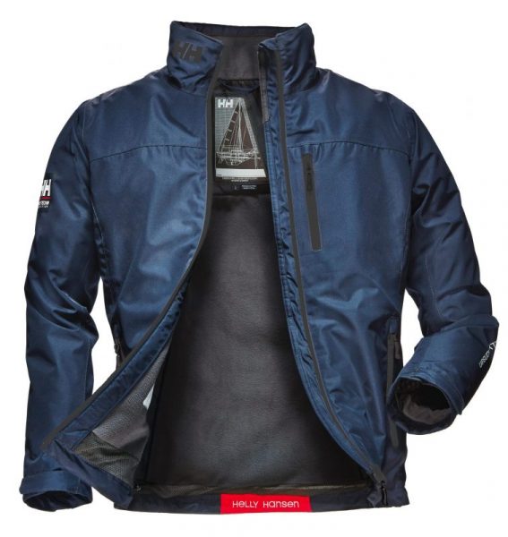 Helly Hansen Men's Crew Midlayer Rain and Sailing Jacket