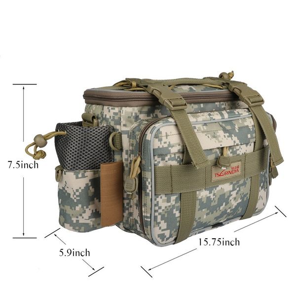 YOGAYET Portable Outdoor Fishing Tackle Bag