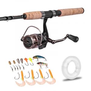 PLUSINNO Spinning Rod and Reel Combos