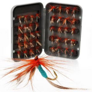 Sougayilang Fishing Flies with ABS Plastic Box
