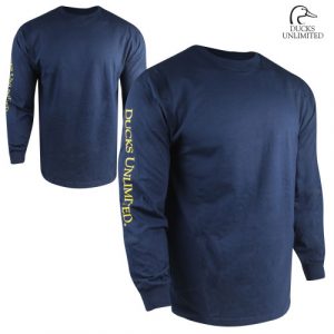 Ducks Unlimited Right Sleeve Long-Sleeve Crew