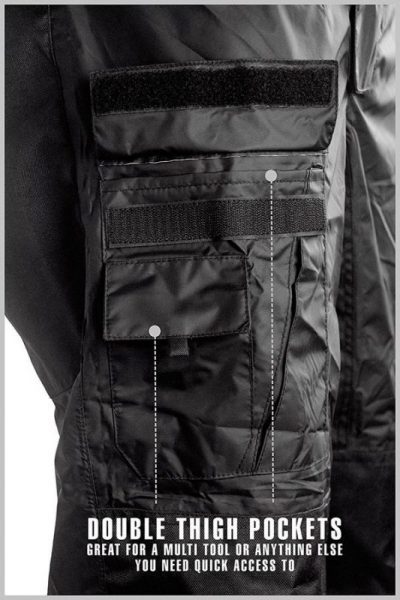WindRider Pro Foul Weather Rain Bibs - Image 2