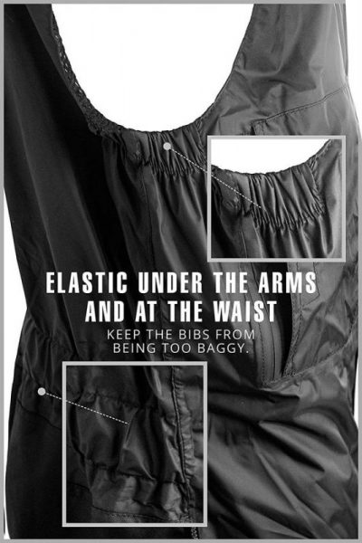 WindRider Pro Foul Weather Rain Bibs - Image 4