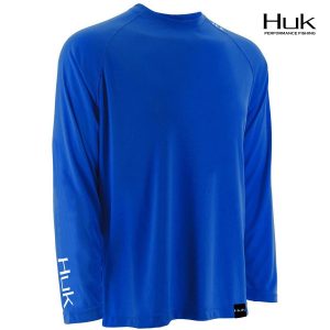 Huk LoPro Performance Raglan Long-Sleeve Crew