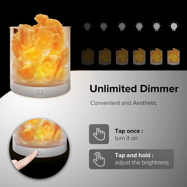 Levoit Cora Himalayan Salt Lamp - Image 4