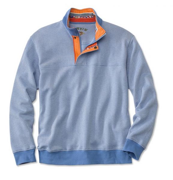 ORVIS NYLON-TRIMMED SWEATSHIRT