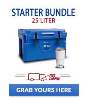 Blue Coolers 25 Liter Starter Bundle