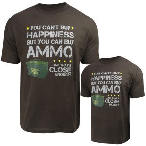 Can't Buy Happiness T-Shirt- Timber