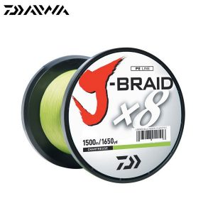 Daiwa J-Braid 1500m 8-Strand Braided Fishing Line