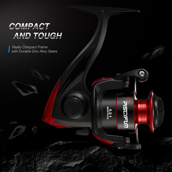 Piscifun ICX 5 Ice Fishing Reel Quick Folding Handle
