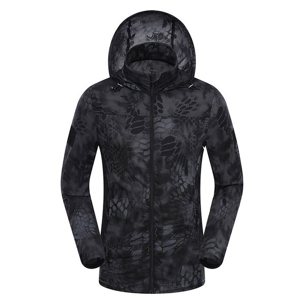 Unisex Skin Sunscreen Breathable Quick Dry UV Protection Coat