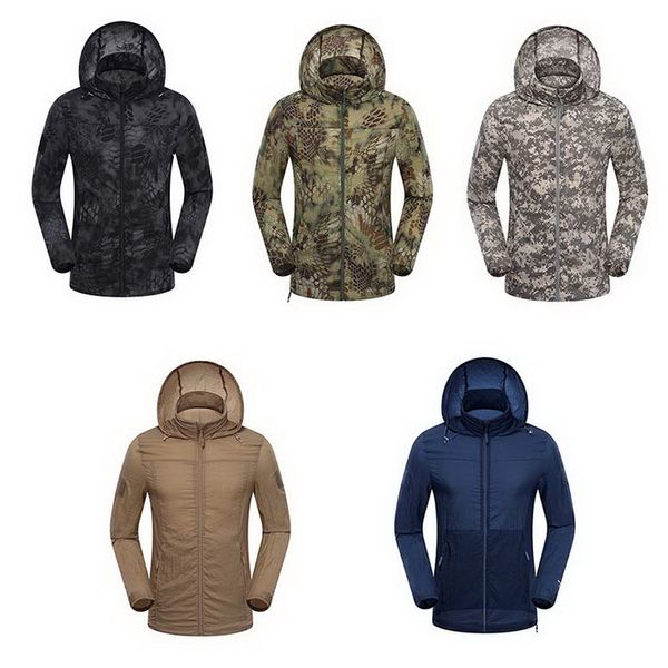 Unisex Skin Sunscreen Breathable Quick Dry UV Protection Coat