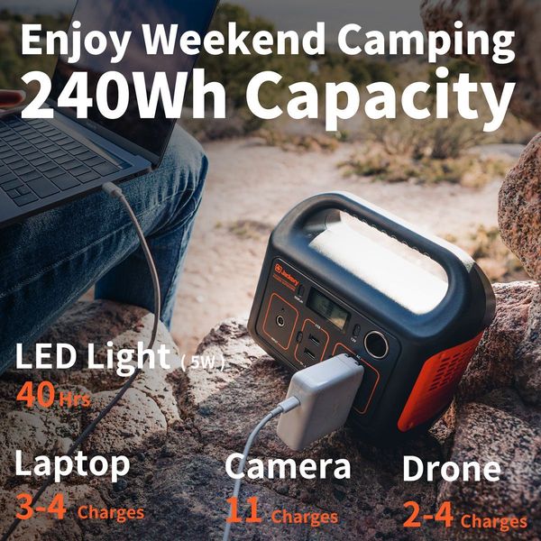 Jackery Explorer 240 Portable Power Station