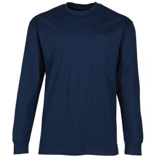 RedHead Crew-Neck Long-Sleeve Pocket T-Shirt