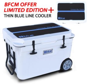 55 Quart Cooler with Wheels & DEKit Foam Topper