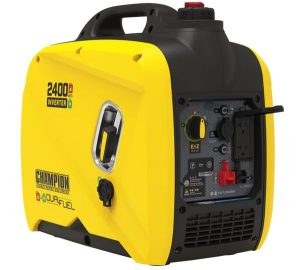 Champion Power Equipment 2400W Portable Dual-Fuel Inverter Generator with CO Shield