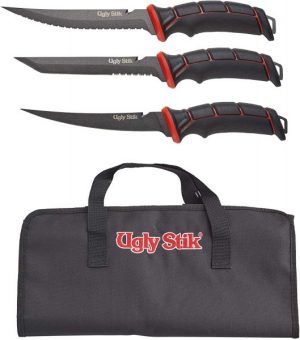 New! Ugly Stik Fillet Knife Set Gift Pack