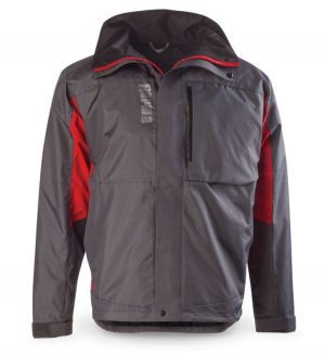Rapala® Rain Jacket Grey Red