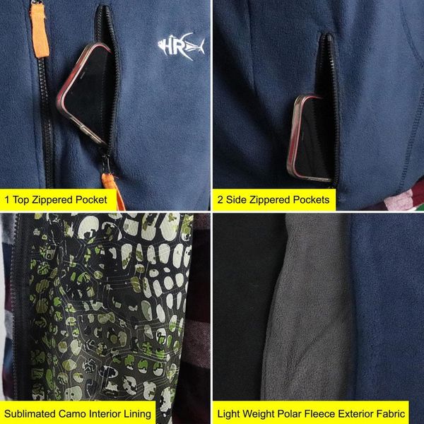 Home Run Casual Fleece Vest - Image 4
