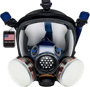 Full Face Organic Vapor, Chemical, & Particulate Respirator