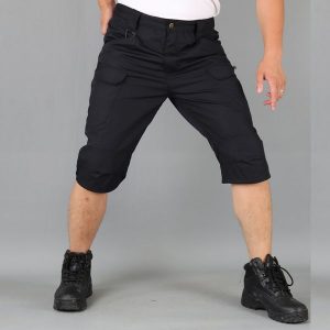 Men's Outdoor Waterproof Multi-pocket Tactical Shorts