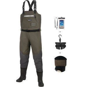 Piscifun® BX Chest Waders with Boots Hanger