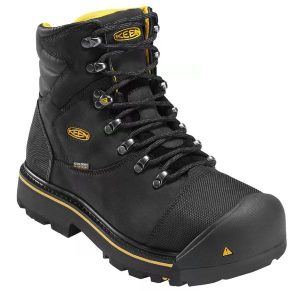 KEEN Utility Milwaukee Waterproof Steel Toe Work Boots for Men