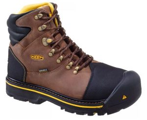 KEEN Utility Milwaukee Waterproof Steel Toe Work Boots for Men