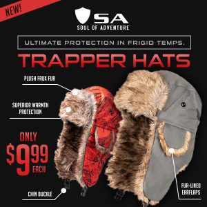 SA Trapper flyer hats! Sale