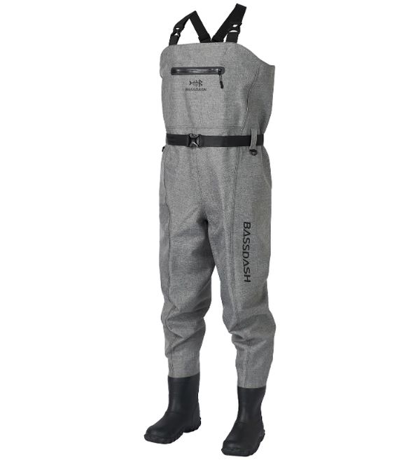 BASSDASH Men's 3D PVC Game Wader - Boot Foot